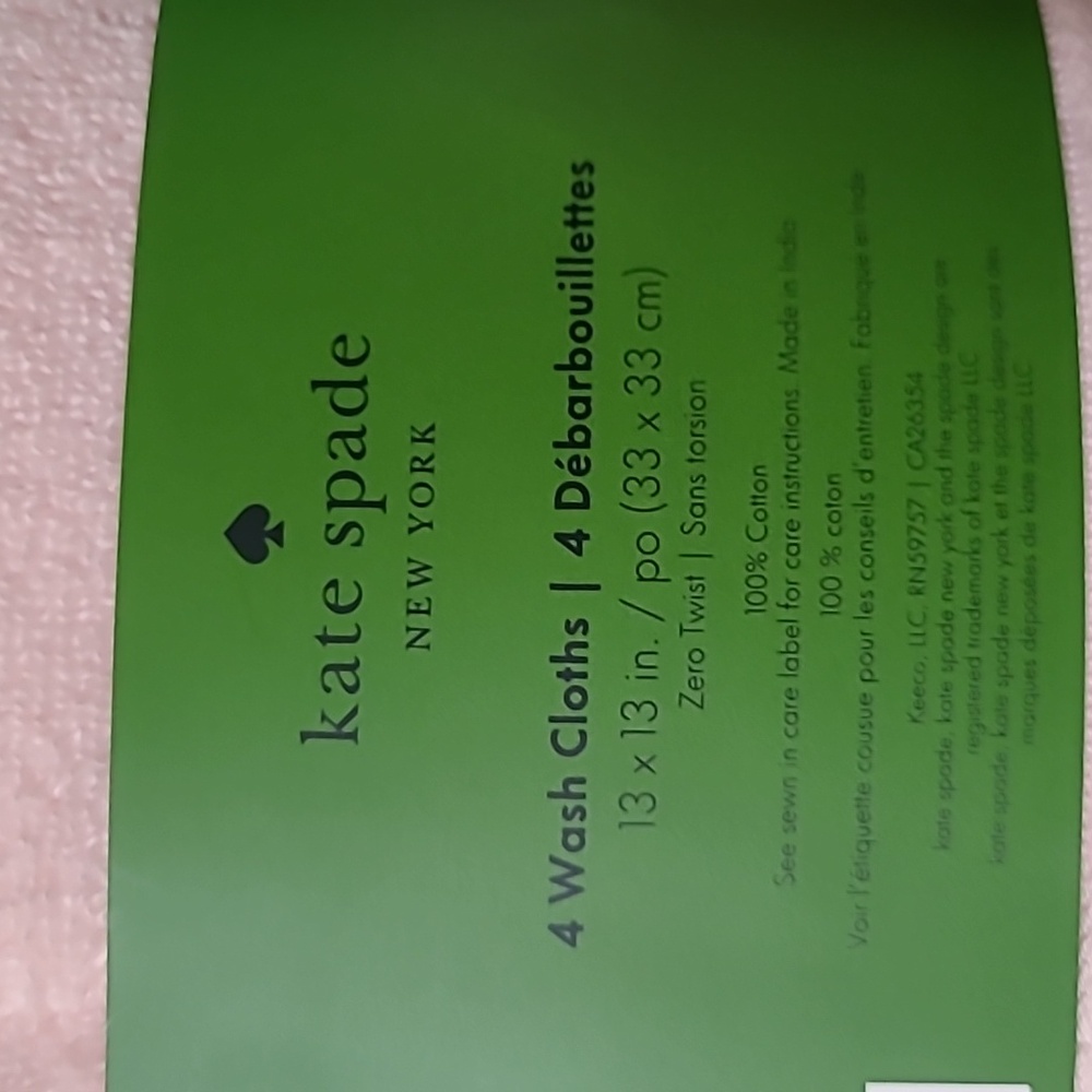 Kate Spade Bath Towel Collection - Picture 7 of 8